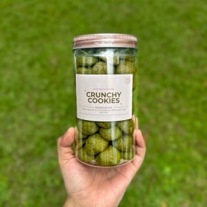 Amora’s Matcha Crunchy Cookies