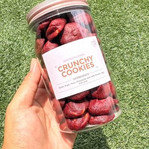 Amora’s Red Velvet Crunchy Cookies